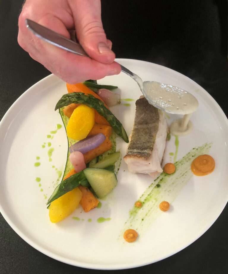 Sauce assiette clic gastronomique